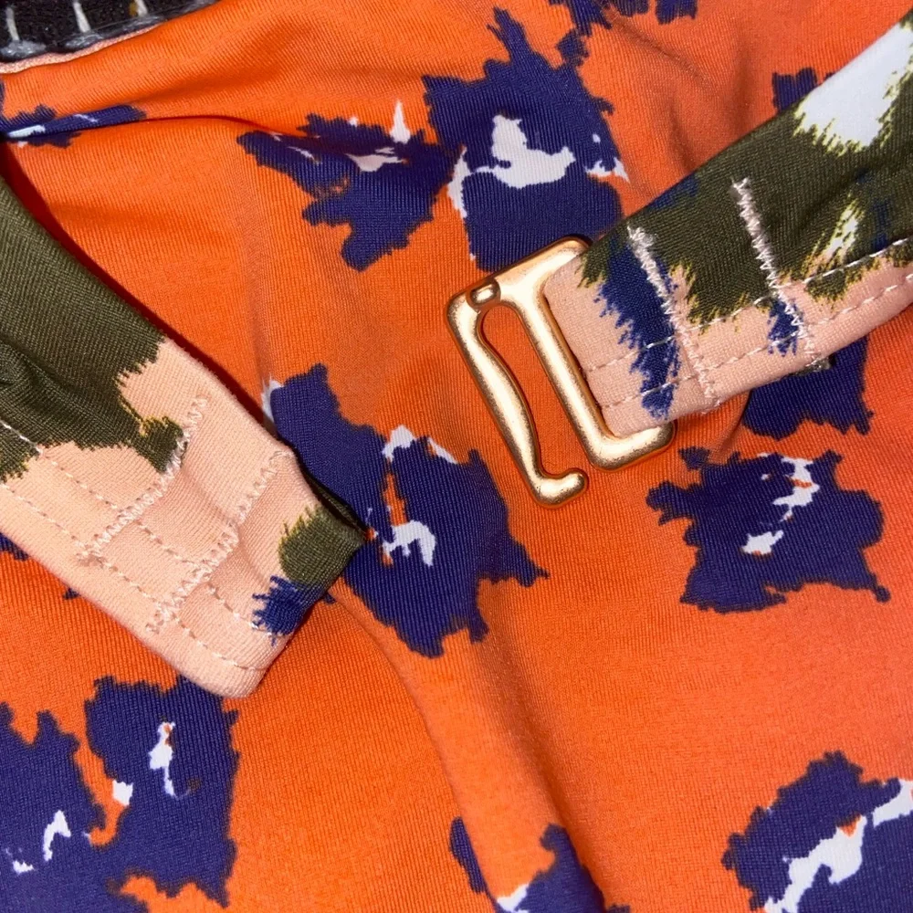 The Bikini Lab feline cut out one piece sz L - Picture 9 of 9